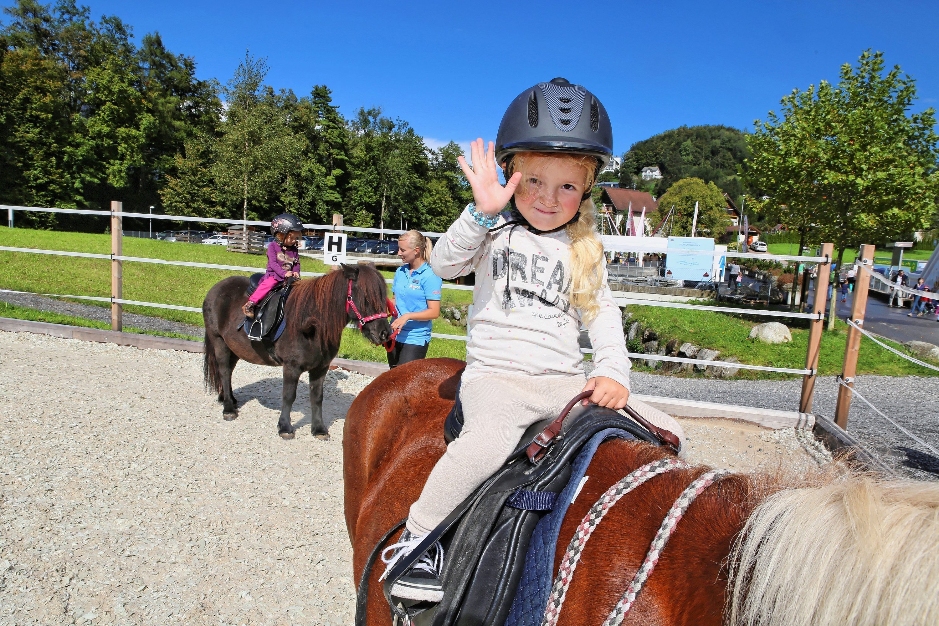 Pony riding