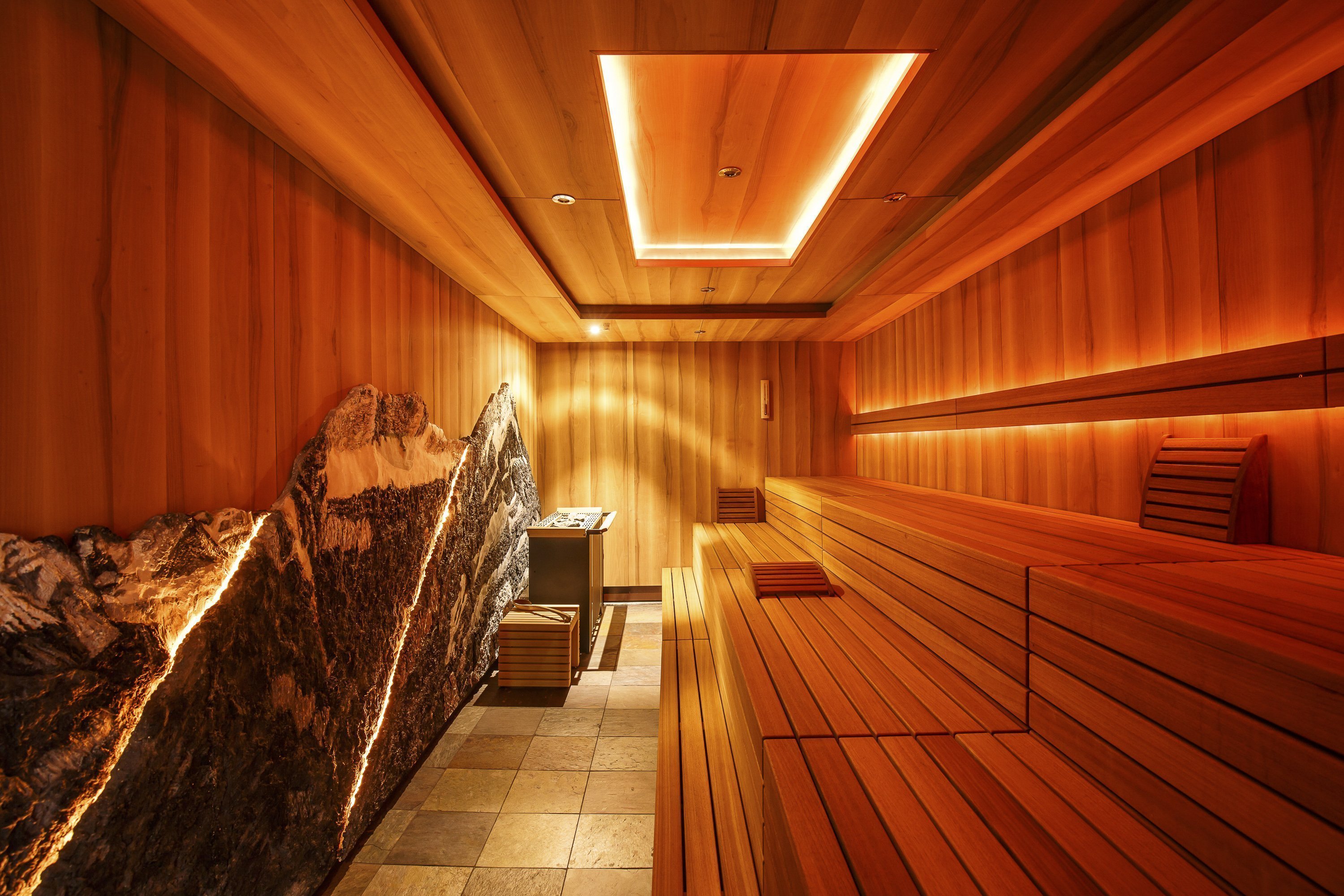 Sauna area