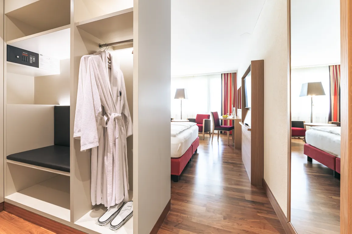 Doppelzimmer Standard Schlafzimmer Swiss Holiday Park